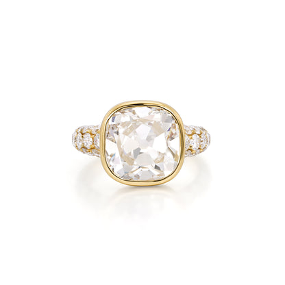 Addison-Old Mine Cut Lab Grown Diamond Engagement Ring