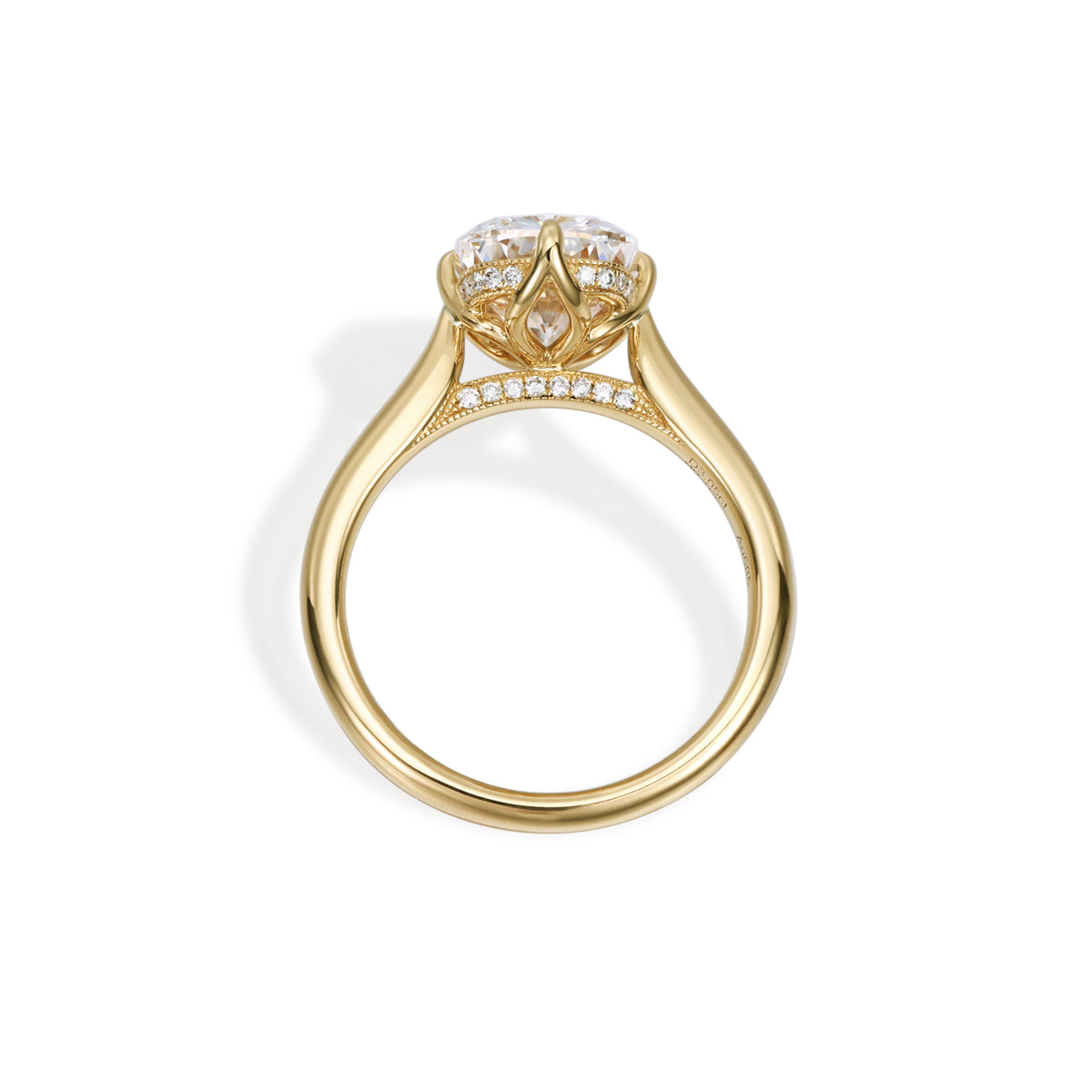 Daria-Cushion Cut Lab Grown Diamond Ring