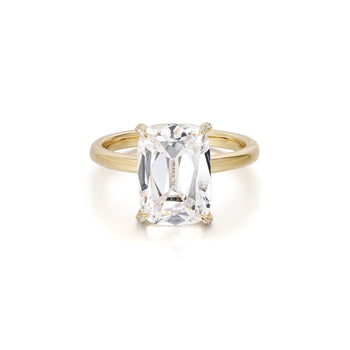 Blake Old Mine Cut Lab Grown Diamond Engagement Ring in 14K/18K Yellow Gold