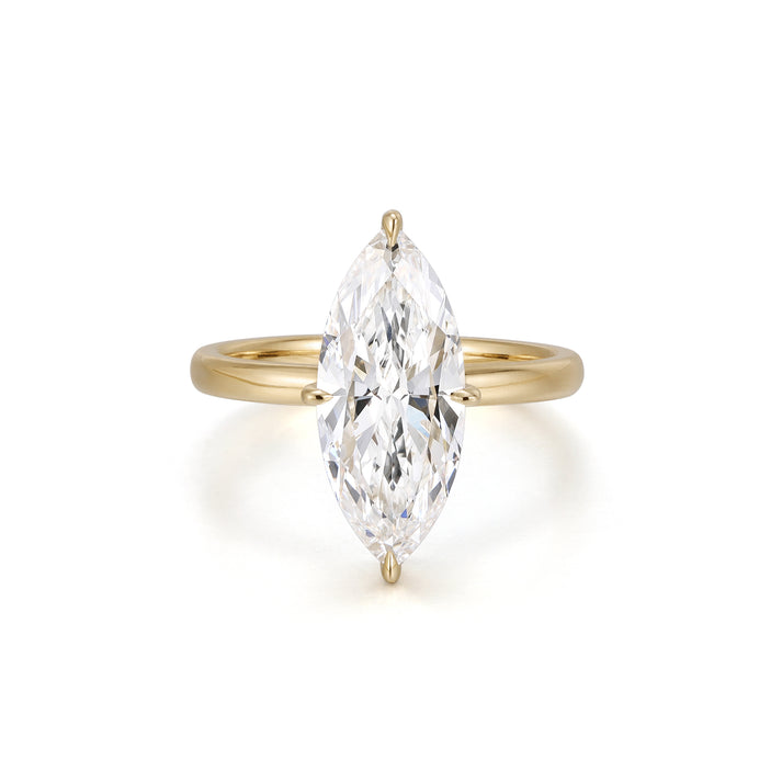 Kylie-Marquise Cut Lab Grown Diamond Engagement Ring