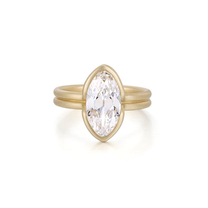 Celeste-Oval Cut Lab Grown Diamond Engagement Ring