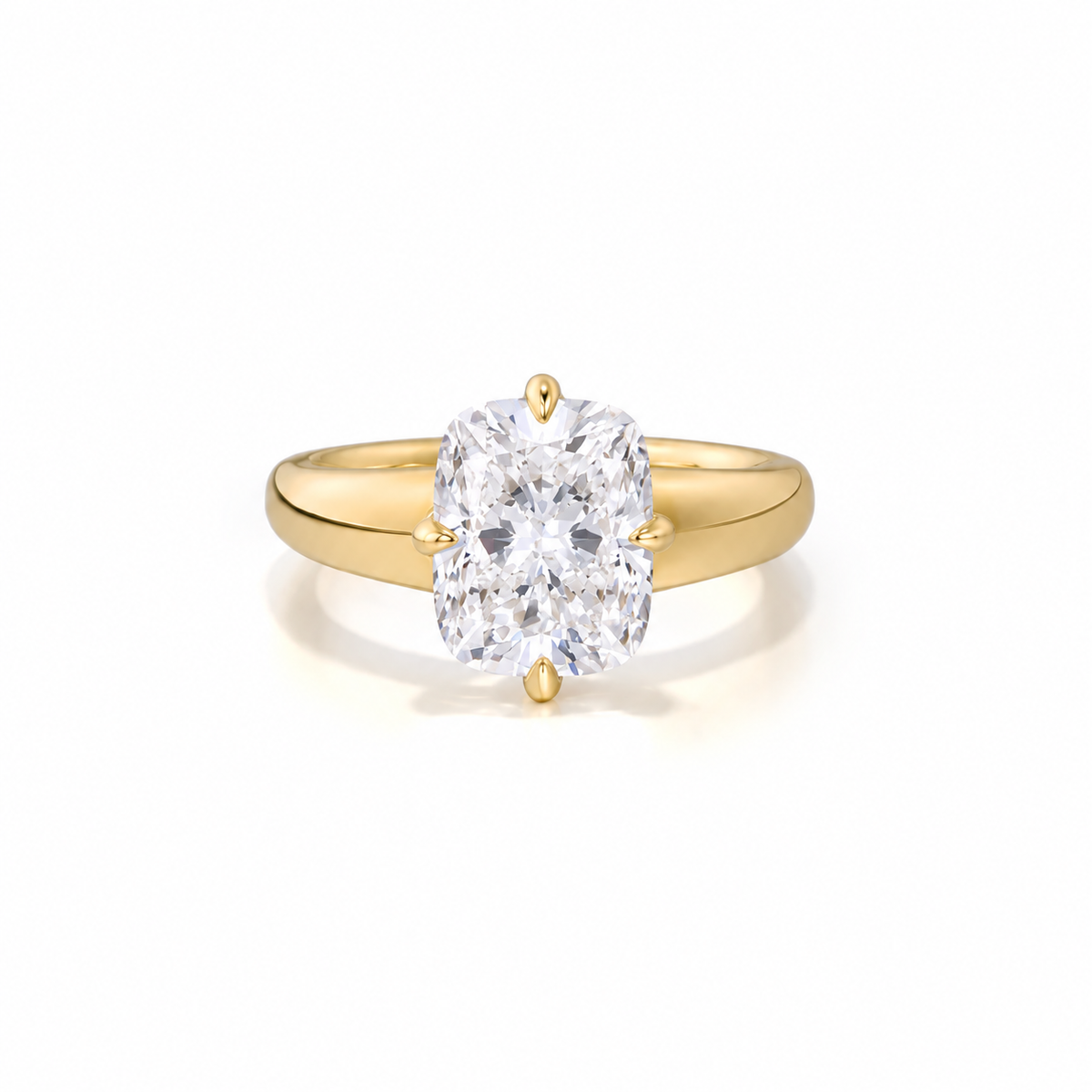 Sintra-Cushion Cut Lab Grown Diamond Engagement Ring
