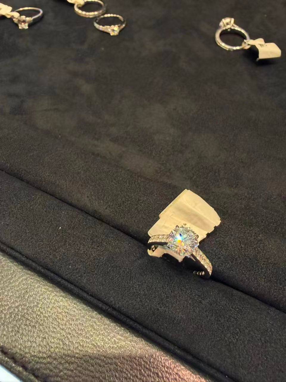 Custom Order - 1.5ct Round Lab Grown Diamond Ring