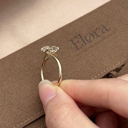 Haven-Old Mine Cut Lab Grown Diamond Engagement Ring