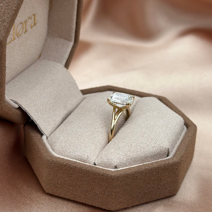 Haven-Old Mine Cut Lab Grown Diamond Engagement Ring