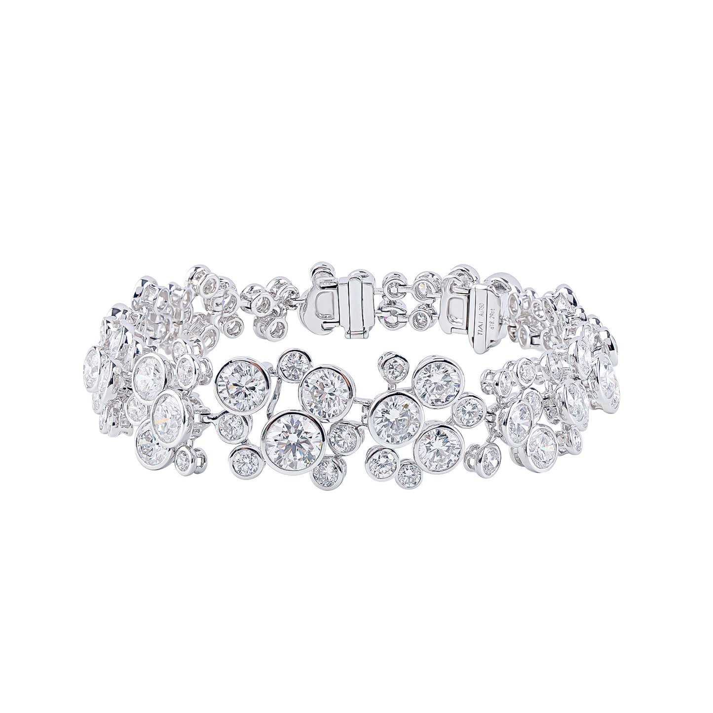 Stardust Cascade Diamond Bracelet