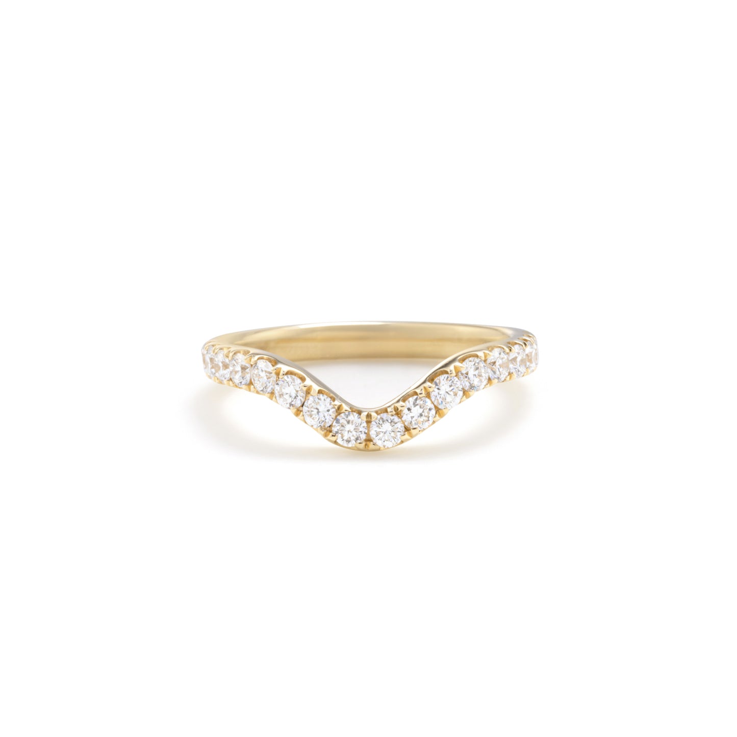 Sienna-Round Cut Lab Grown Diamond Tennis Ring