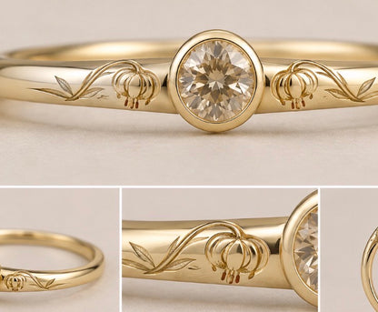 Custom Order Deposit - 4ct Old Mine Oval Lab Diamond Ring