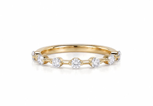 Custom Order Deposit-14k yellow gold bubble band