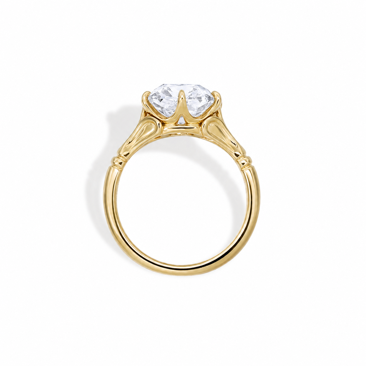 Custom Order Deposit - Athena-3ct Old Mine Cushion Cut Lab Grown Diamond Engagement Ring