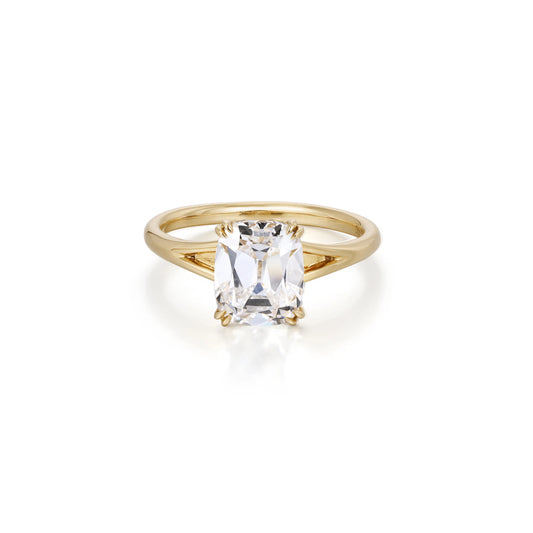 Custom Order Deposit - 2ct old mine cushion cut Lab Grown Diamond Ring