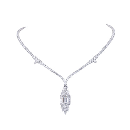 Regal Splendor Diamond Necklace