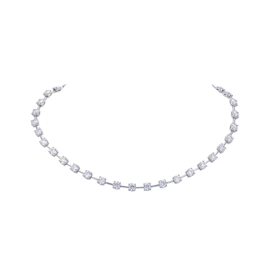 Classic Radiance Tennis Necklace