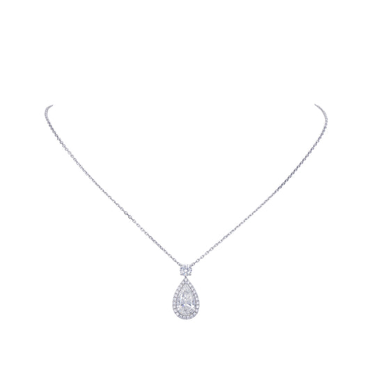 Radiant Pear Drop Necklace