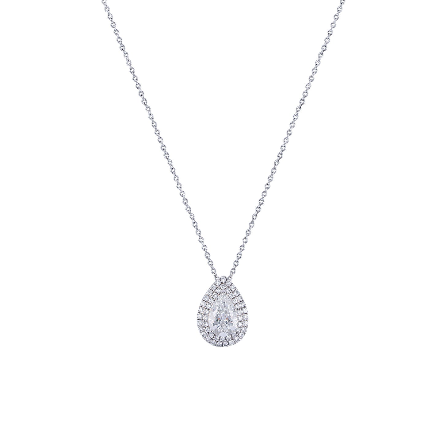 Dewdrop Elegance Diamond Necklace