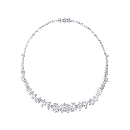 Stardust Cascade Diamond Necklace