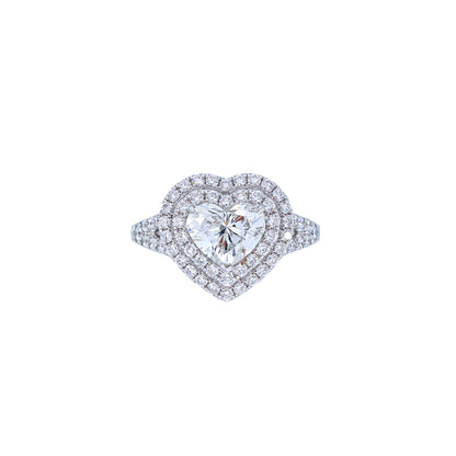 Mia - Heart Cut Diamond Ring