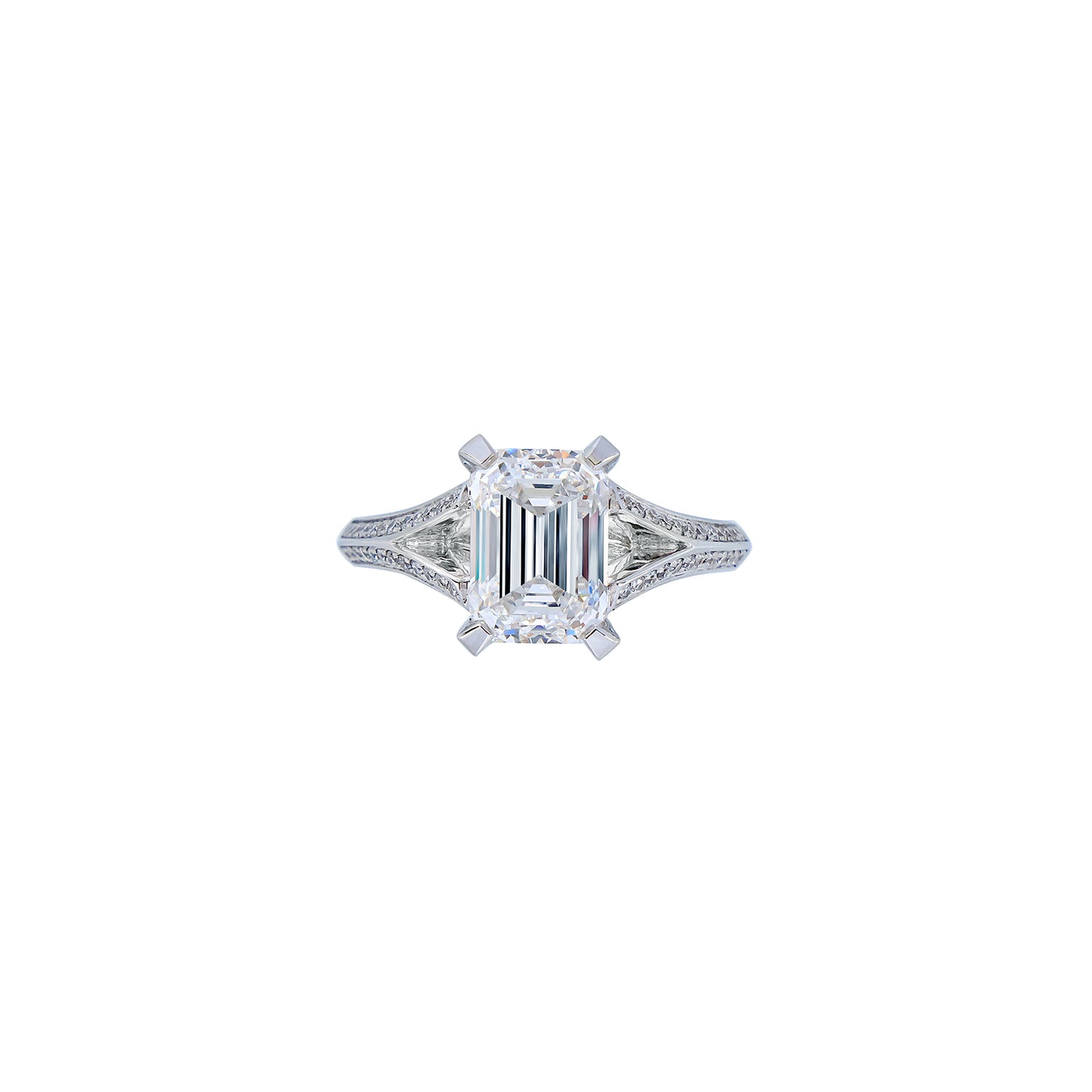 Sofia - Emerald Cut Diamond Ring