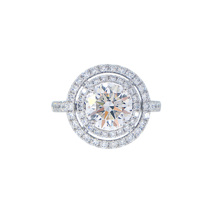 Emily - Round Cut Diamond Ring