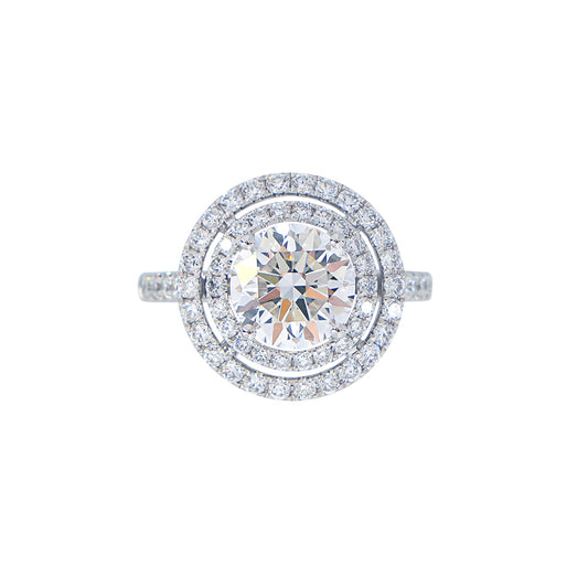 Emily - Round Cut Diamond Ring