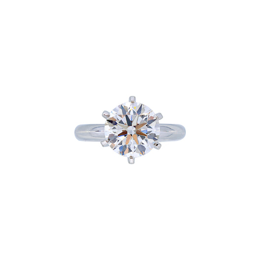 Nora - Round Cut Diamond Ring