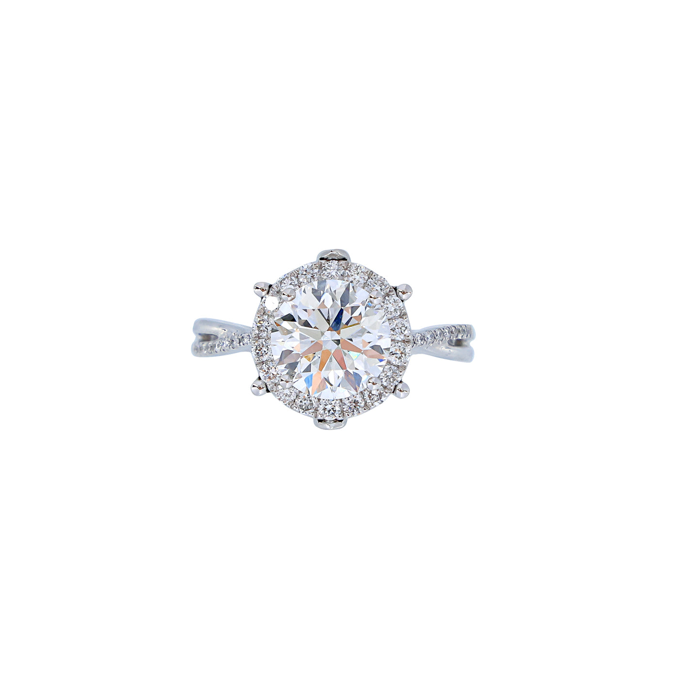 Layla - Round Cut Diamond Ring