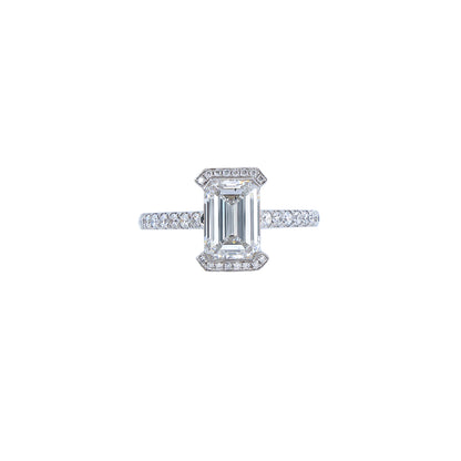 Mila - Emerald Cut Diamond Ring