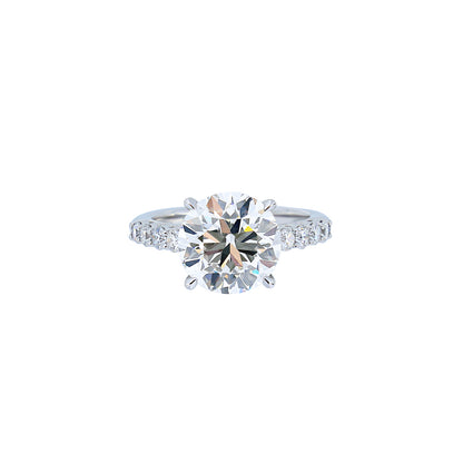 Ella - Round Cut Diamond Ring