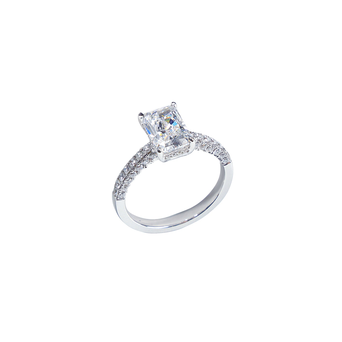 Naomi - Radiant Cut Diamond Ring