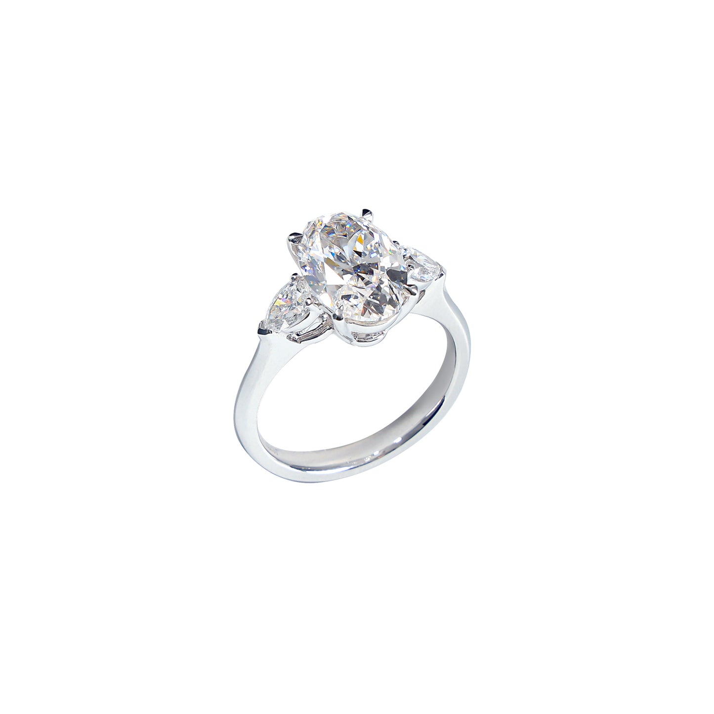 Riley - Oval Cut Diamond Ring