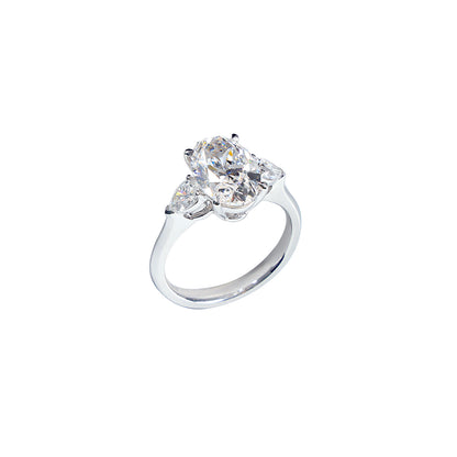 Riley - Oval Cut Diamond Ring