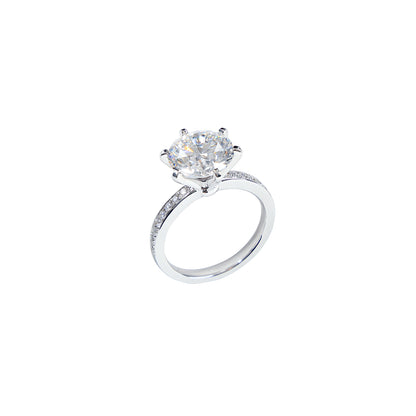 Aria - Round Cut Diamond Ring