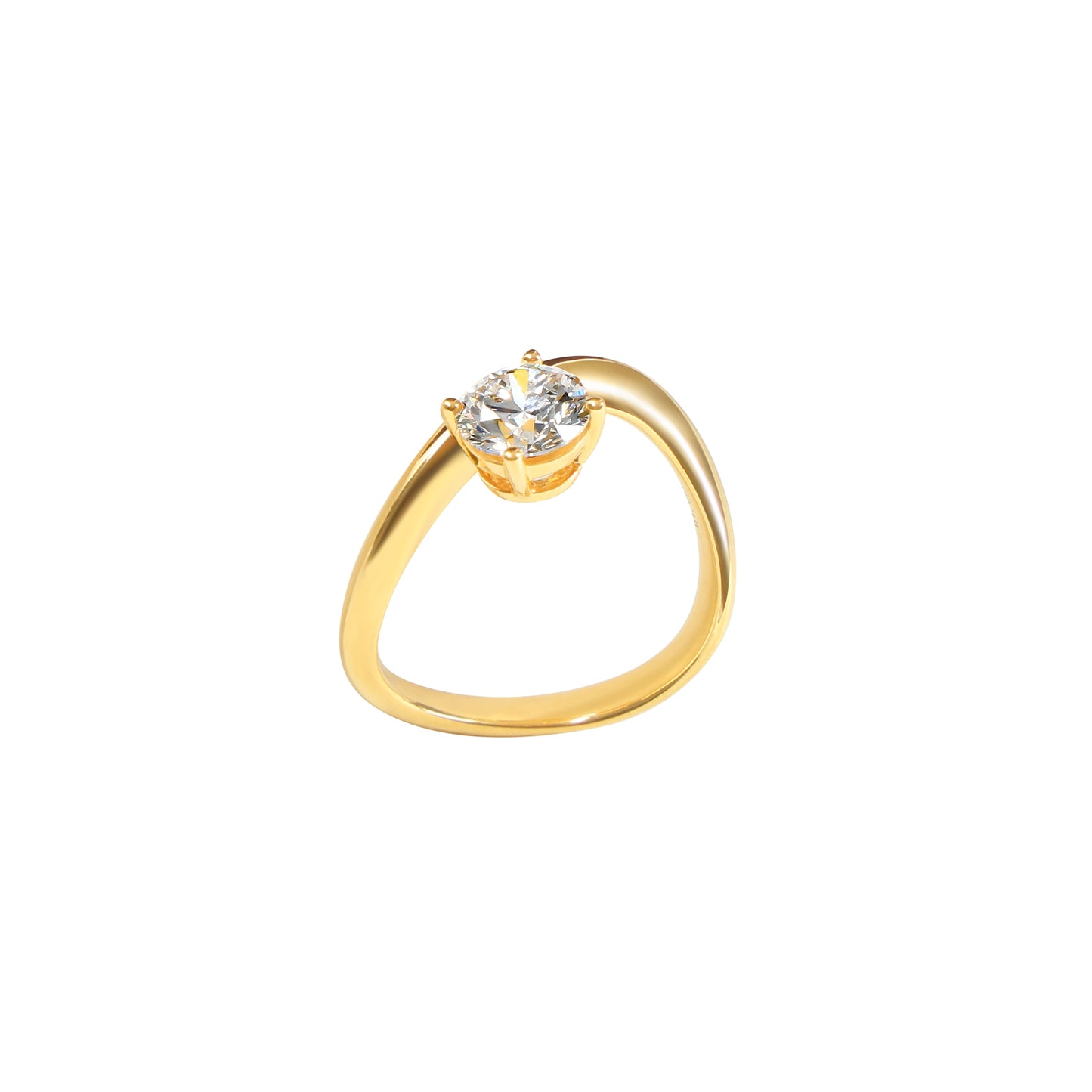 Millie - Infinity Embrace Solitaire Ring