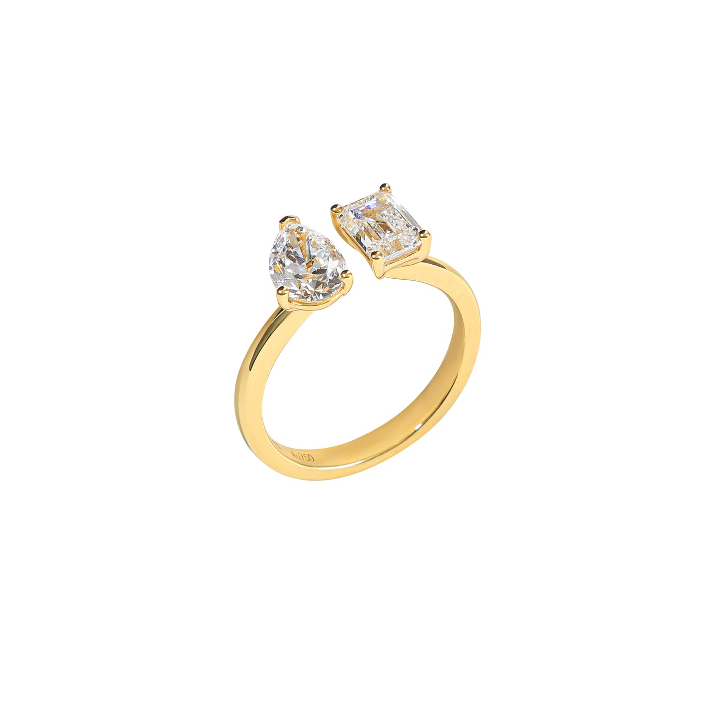 Juniper - Dual Harmony Diamond Ring