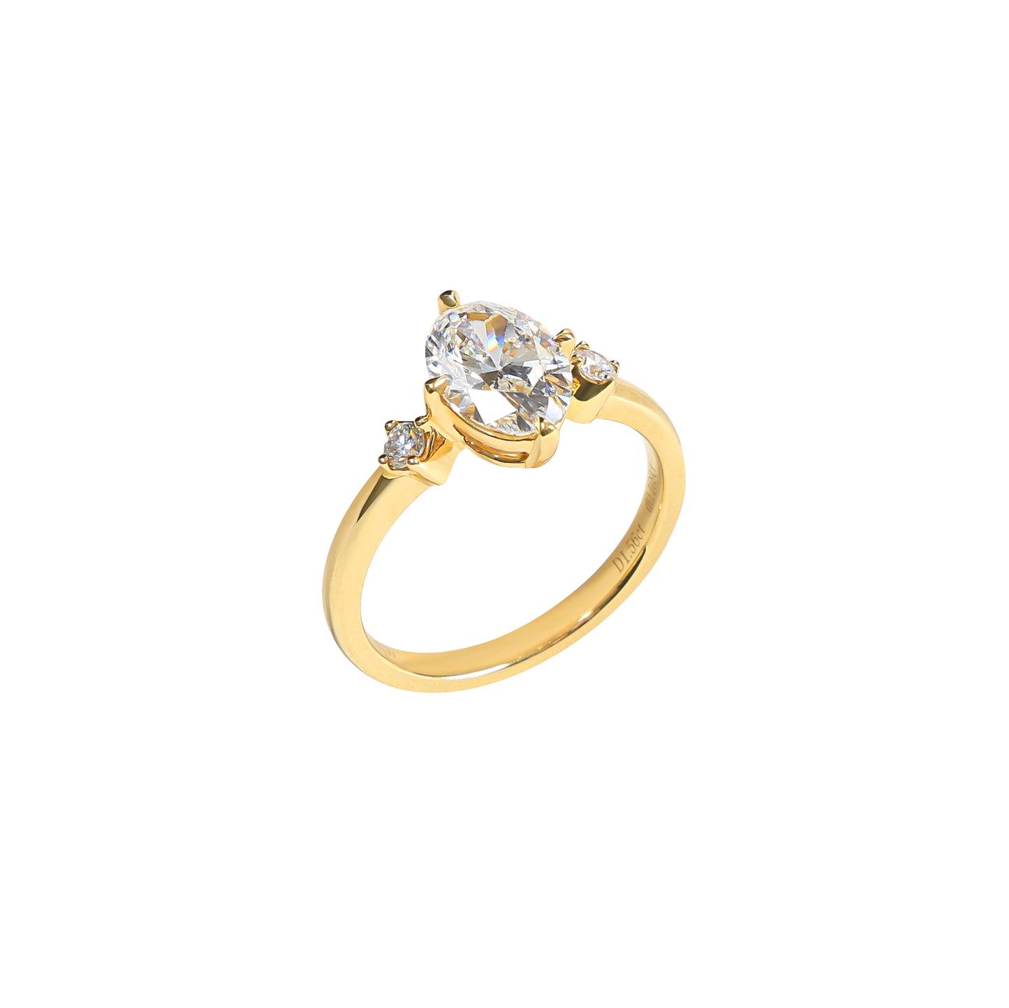 Eliza - Trio Radiance Oval Ring