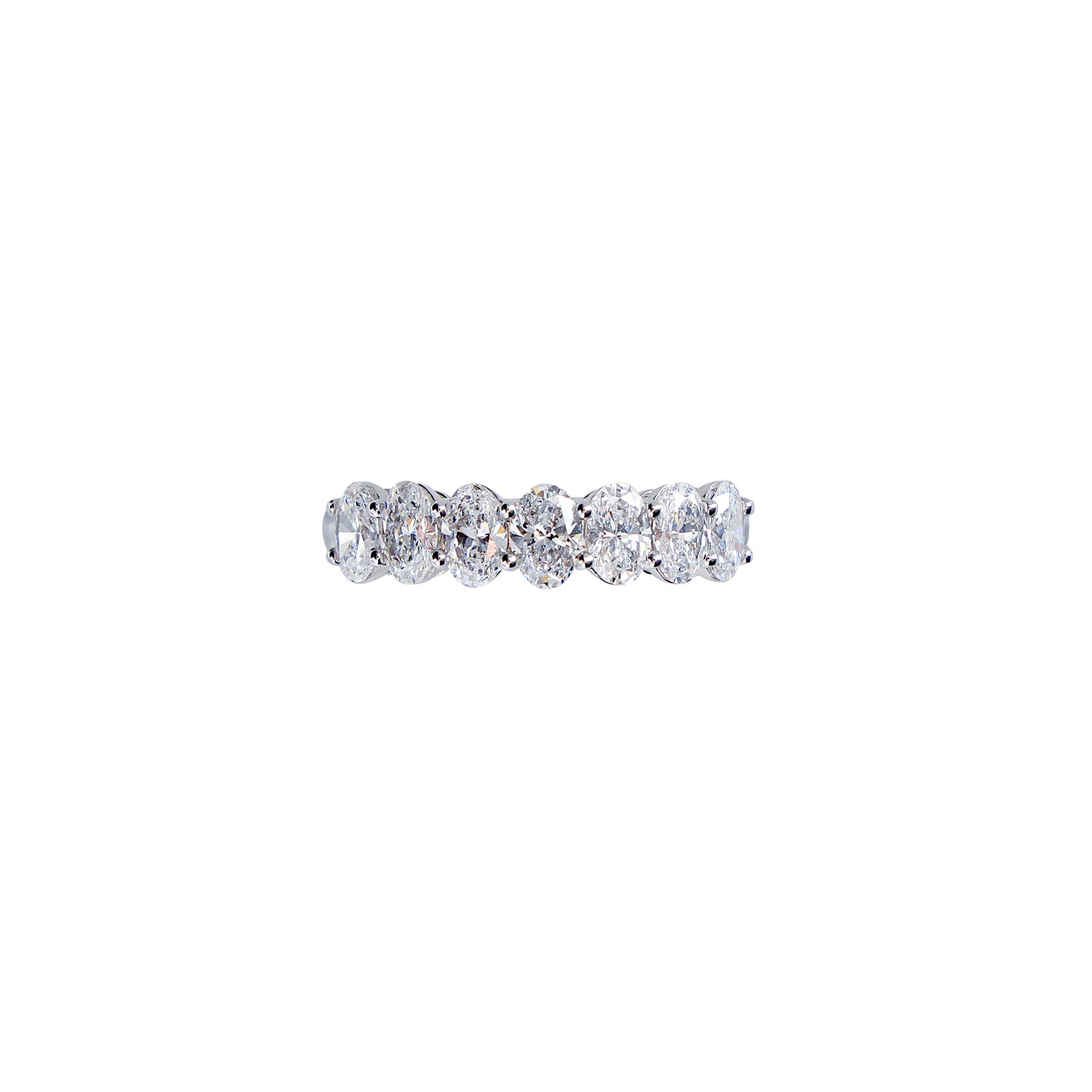 Daisy - Radiant Eternity Oval Band