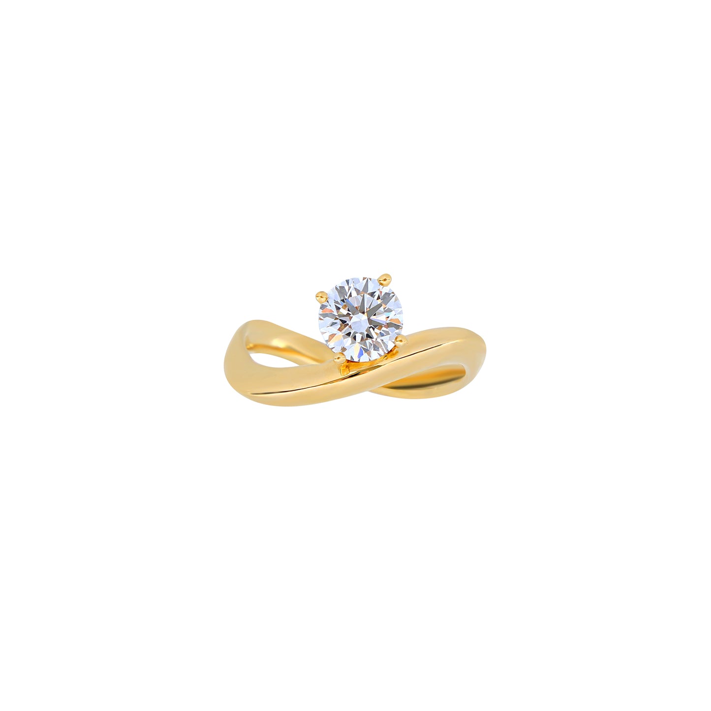 Millie - Infinity Embrace Solitaire Ring