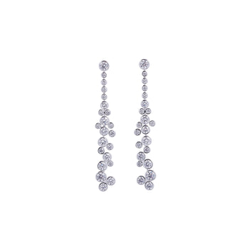 Stardust Cascade Diamond Earrings, Earrings