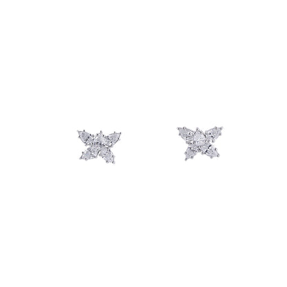 Twinkling Star Diamond Studs