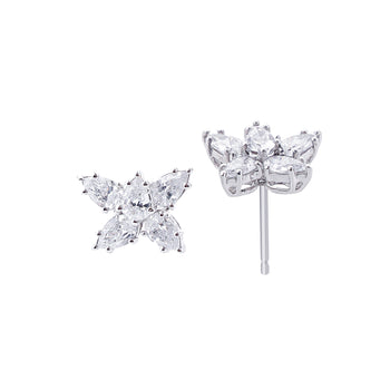 Twinkling Star Diamond Studs, Earrings