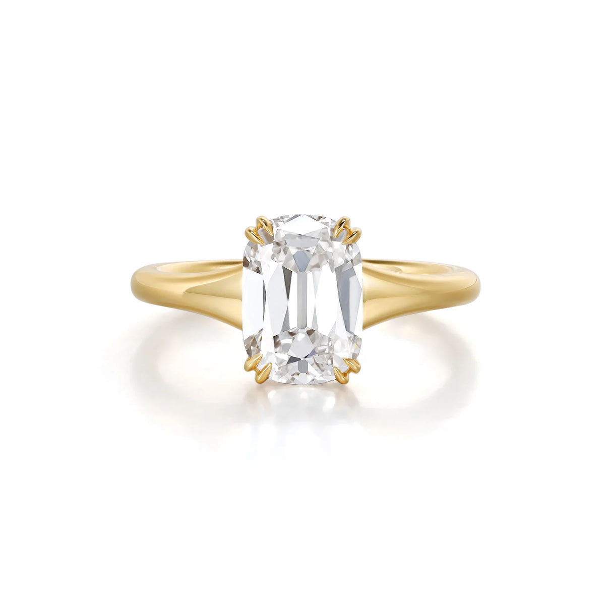 Custom Order Deposit- 4ct Old Mine Cut Lab Diamond Ring