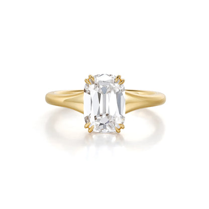 Custom Order Deposit- 4ct Old Mine Cut Lab Diamond Ring