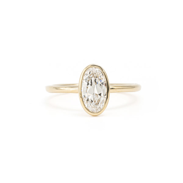 Nova-Oval Cut Lab Grown Diamond Ring