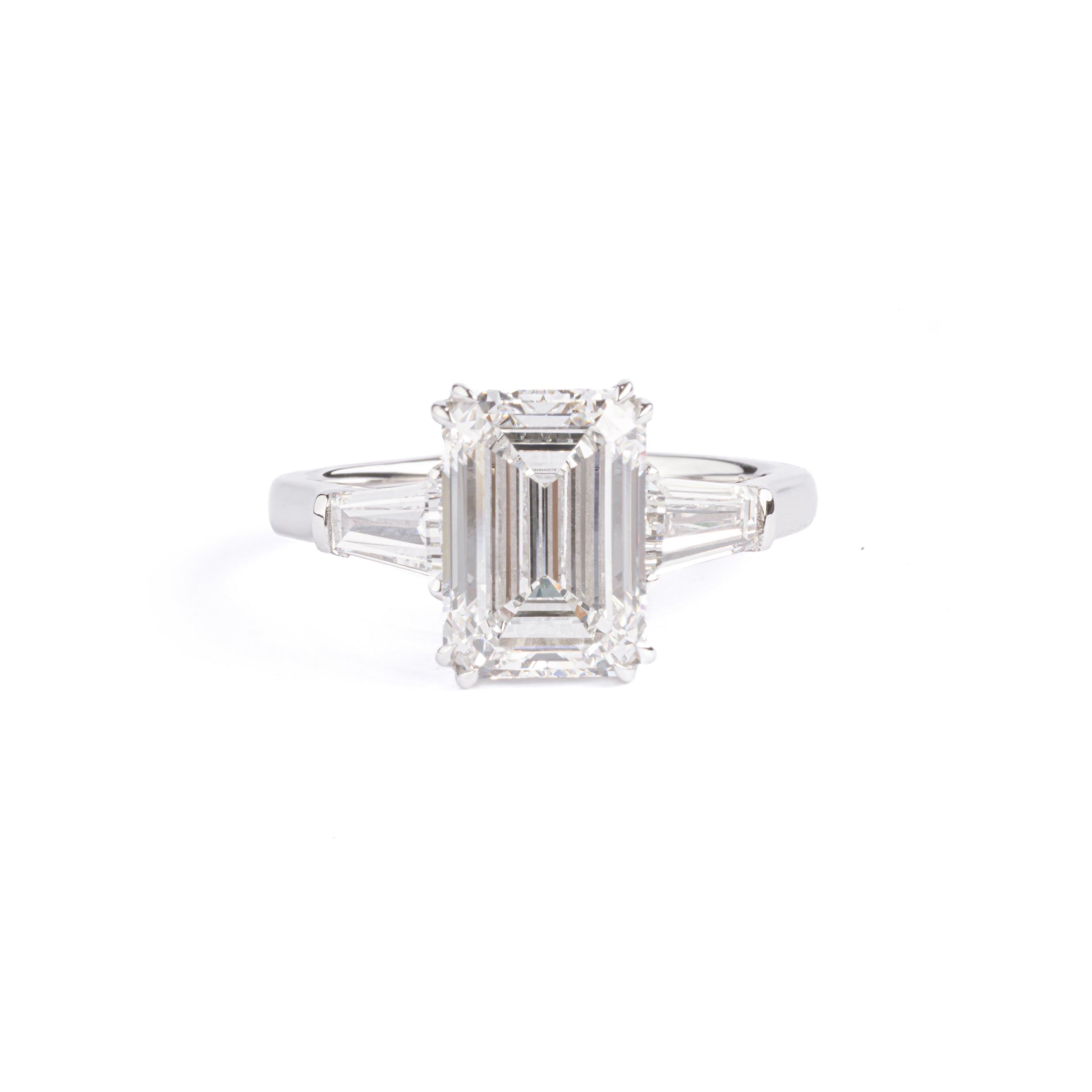 Gemma-Emerald Cut Lab Grown Diamond Ring