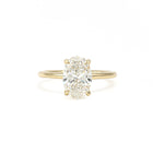 Luna-Oval Cut Lab Grown Diamond Ring