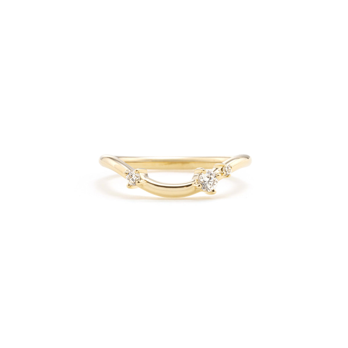 Maya-Round Cut Lab Grown Diamond Ring