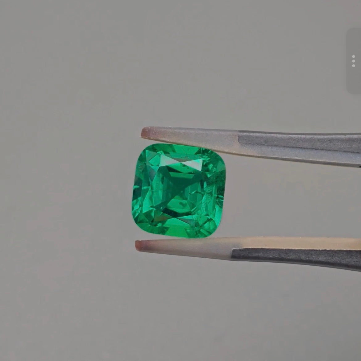 Custom Order- 4ct Lab Grown Emerald Ring