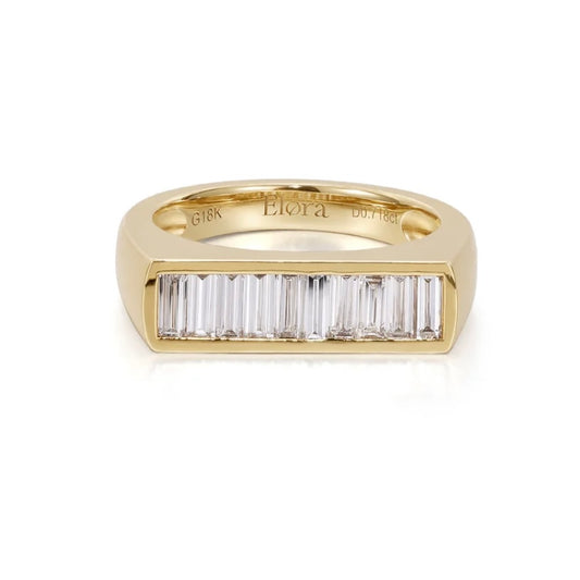 Custom Order- Baguette Cut Diamond Eternity Band