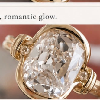 Custom Order Deposit- 5ct Cushion Cut Lab Diamond Ring