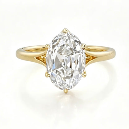 Custom Order Deposit - 3ct Oval cut Lab Diamond Ring